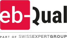 Logo of eb-Qual, a Swiss cybersecurity expert securing ICT infrastructures with tailored and certified solutions